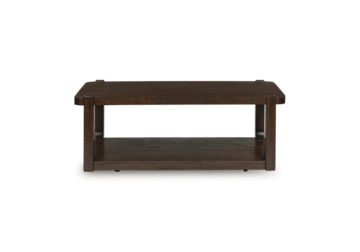 Alternative view of Breckington Rectangular Cocktail Table w/ Shelf