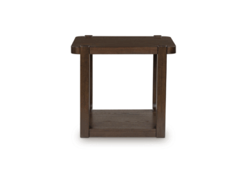 Alternative view of Breckington Rectangular End Table w/ Shelf