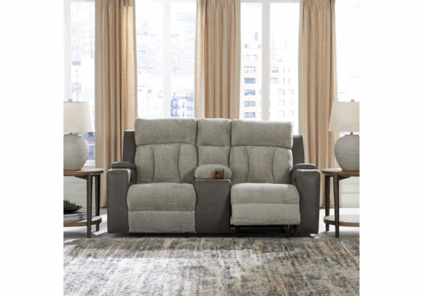 Branthorpe Sisal Loveseat w/ Adjustable Headrest - Image 3