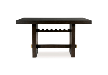 Alternative view of Burkhaus Dark Brown RECT Dining Room Counter Table