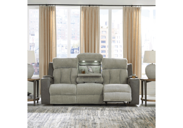 Branthorpe Sisal Sofa w/ Adjustable Headrest - Image 3