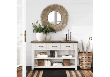 Alternative view of Madison County Harris Console Table