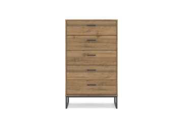 Alternative view of Deanlow Honey Five-Drawer Chest