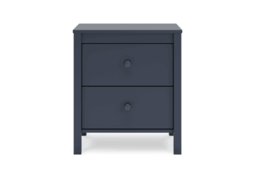 Alternative view of Simmenfort Navy Two Drawer Nightstand