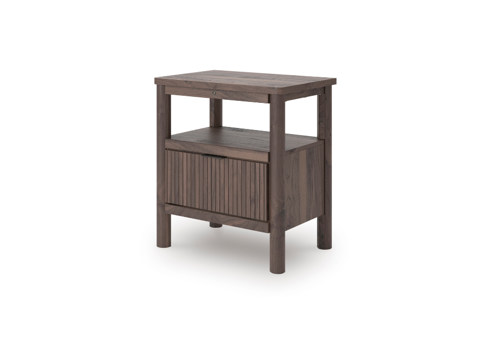 Pamytta Brown One-Drawer Nightstand