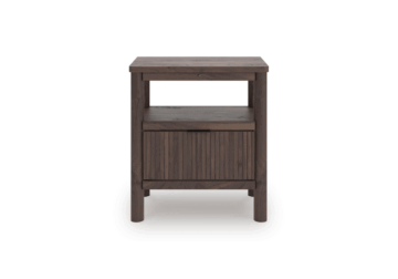 Alternative view of Pamytta Brown One-Drawer Nightstand