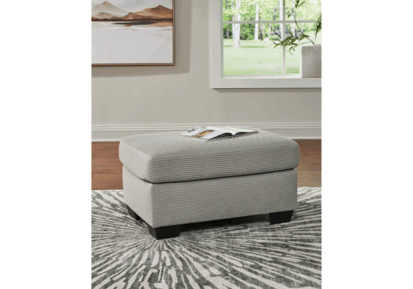 Greenbriar Smoke Ottoman - Image 3