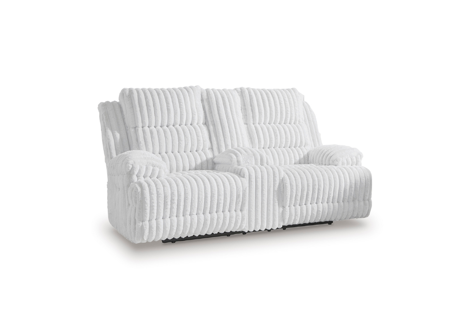 Rhines Falls Power Reclining Loveseat with Console