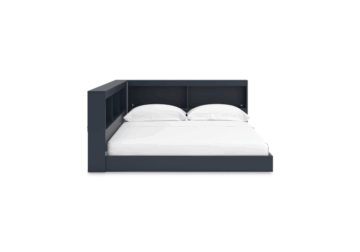Alternative view of Simmenfort Navy Full Bookcase Storage Bed
