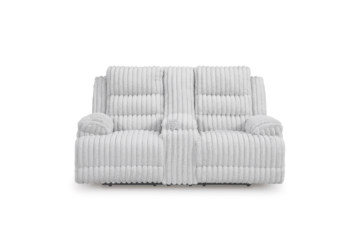 Alternative view of Rhines Falls Power Reclining Loveseat with Console
