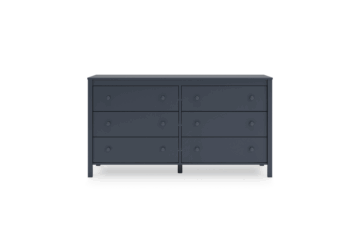 Alternative view of Simmenfort Navy Six Drawer Dresser