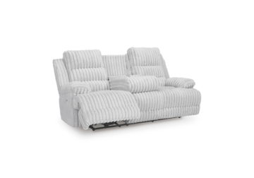 Alternative view of Rhines Falls Power Reclining Sofa with Drop-Down Console