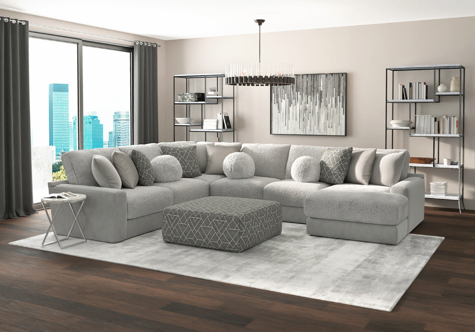 Canyon Four-Piece RAF Sectional