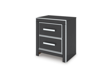 Zuraleus Black Nightstand