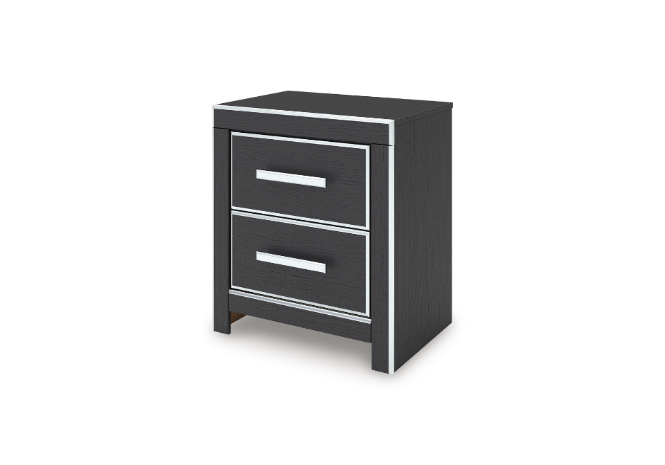 Zuraleus Black Nightstand