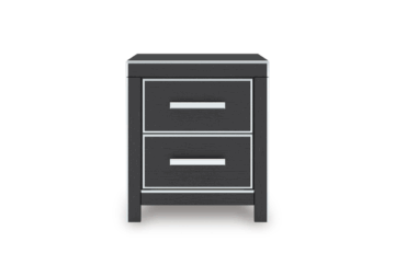 Alternative view of Zuraleus Black Nightstand