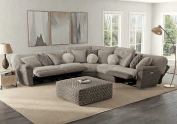 Alternative view of Rendezvous Five-Piece Sectional