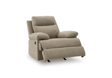Alternative view of Side-Swipe Mocha Rocker Recliner