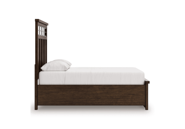 Taffenbrook Brown Queen Panel Storage Bed - Image 4