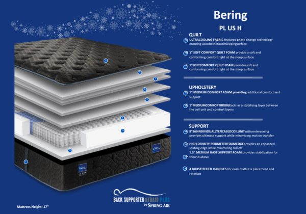 Bering Luxe Plush Mattress - Image 2