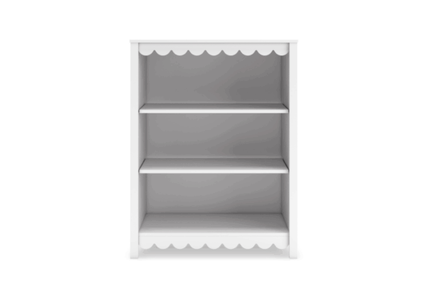 Hallityn White Bookcase - Image 2