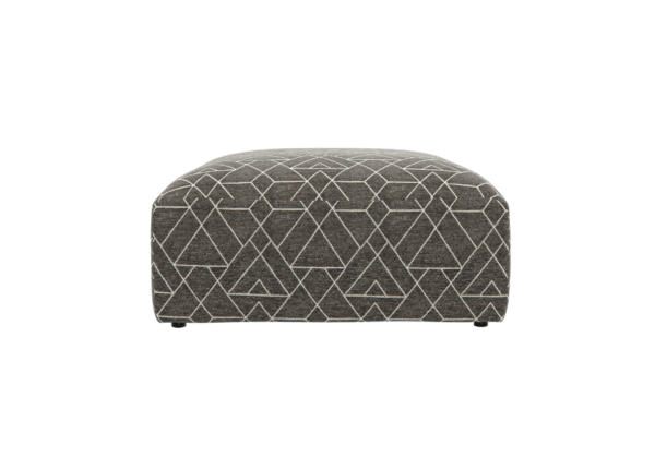 Reddington Umber Cocktail Ottoman - Image 2