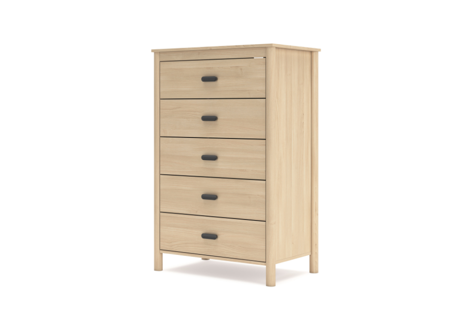 Cabinella Tan Five Drawer Chest
