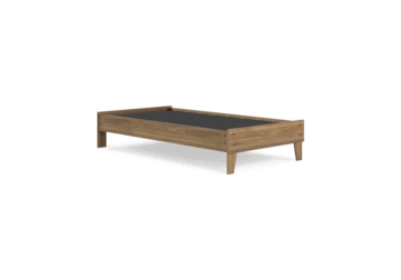 Alternative view of Deanlow Honey Twin Platform Bed