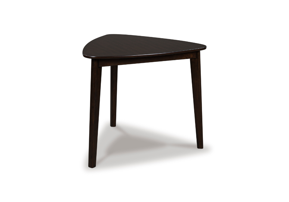 Mallenette Merlot Triangle Table