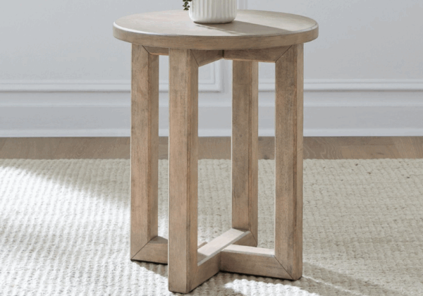 Proximity Place Buff Chairside Table - Image 2