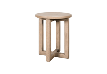 Proximity Place Buff Chairside Table
