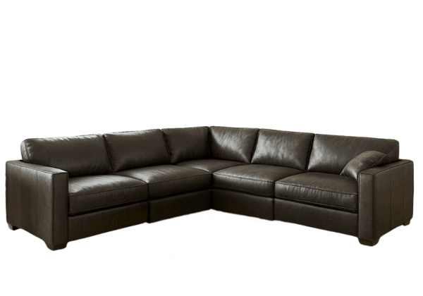 Emilia Black Five Piece Sectional - Image 2