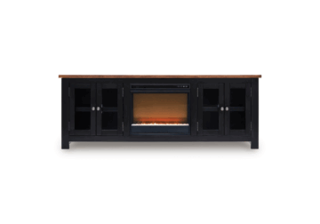 Wildenauer 76" TV Stand with Electric Fireplace
