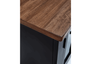 Alternative view of Wildenauer 76" TV Stand with Electric Fireplace