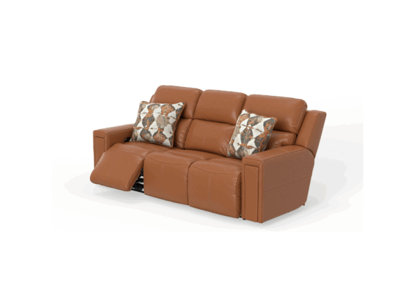 Arezzo Whiskey Power Reclining Sofa - Image 4