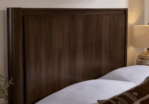 Lodge & Loft Dark Oak Queen Bed - Image 3