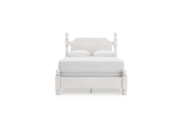 Alternative view of Rowlenstown White Queen Poster Bed