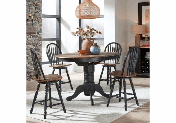 Carolina Crossing Black Gathering Table - Image 2