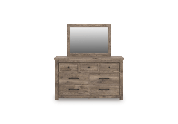 Rusticott Brown Bedroom Mirror - Image 3