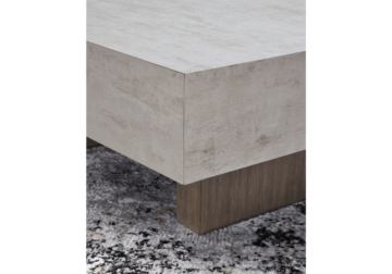 Alternative view of Jorlaina Light Gray Square Cocktail Table