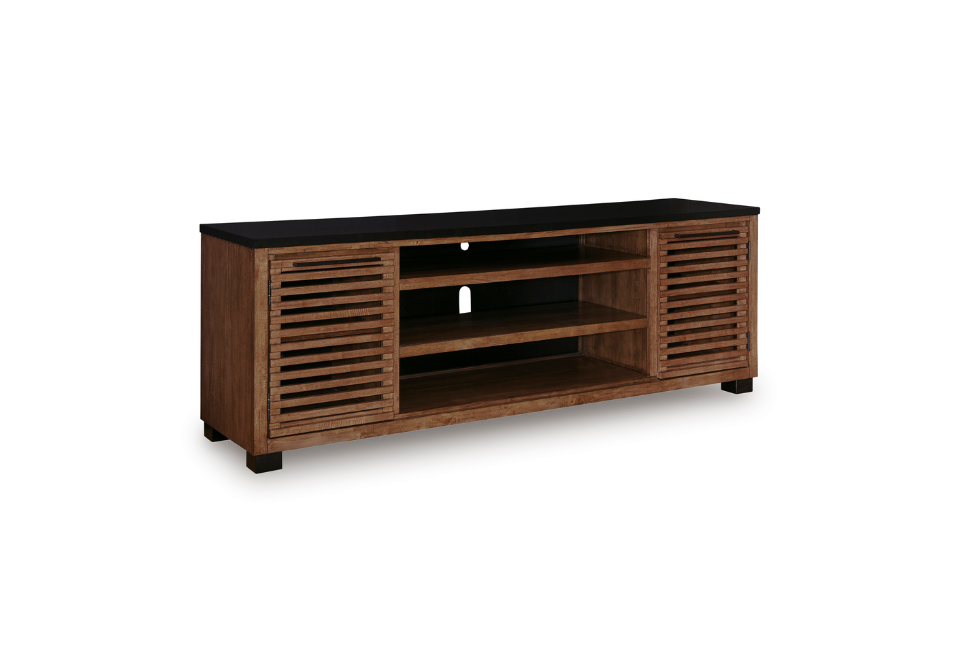 Kallari Warm Brown XL TV Stand