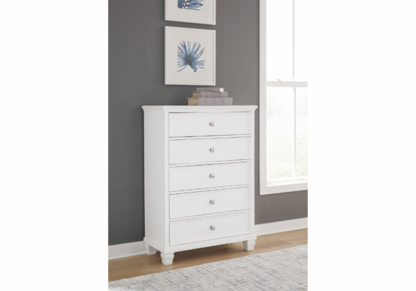 Fortman White Chest - Image 3