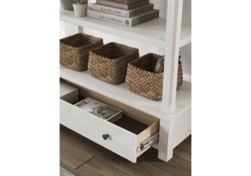 Alternative view of Robbinsdale Antique White Bookcase
