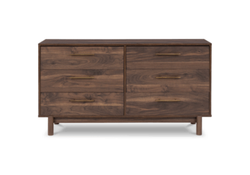 Alternative view of Calverson Mocha Six-Drawer Dresser