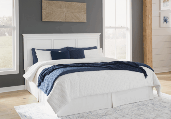 Fortman White Queen Panel Storage Bed - Image 6