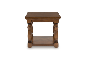 Alternative view of Sturlayne Brown Rectangular End Table