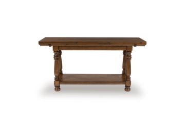 Alternative view of Sturlayne Brown Flip-Top Sofa Table