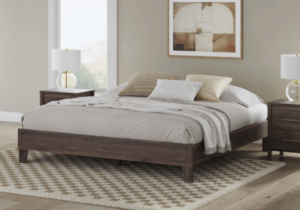 Calverson Mocha King Platform Bed - Image 3