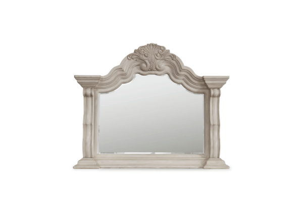Bruchandi Antique White Mirror - Image 2