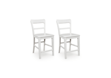 Greddinton White Barstool